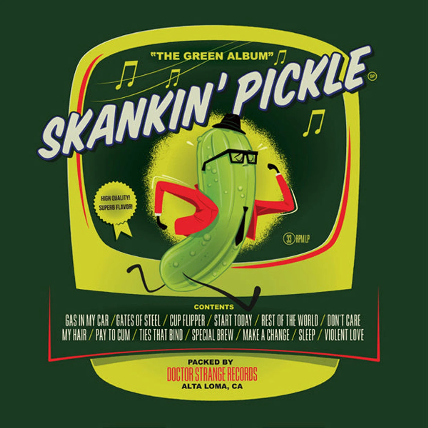 Skankin' Pickle LP - The Green Album (Vinyl)