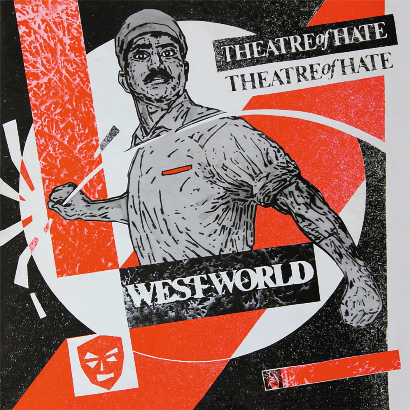 Theatre Of Hate LP - Westworld (Red Vinyl)