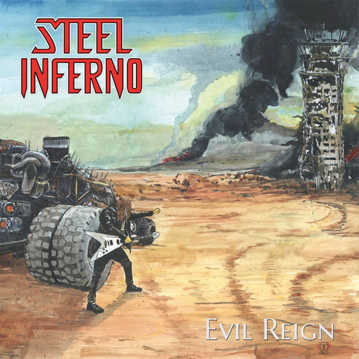Steel Inferno LP - Evil Reign (Yellow Vinyl)