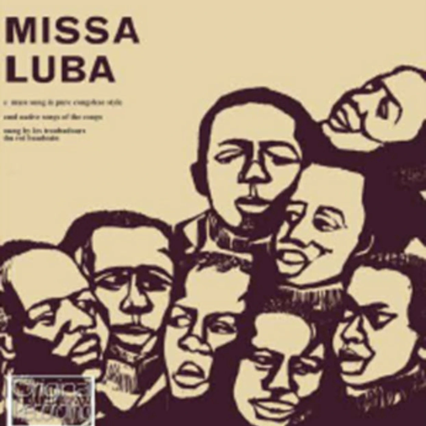 Les Troubadours Du Roi Baudouin CD - Missa Luba