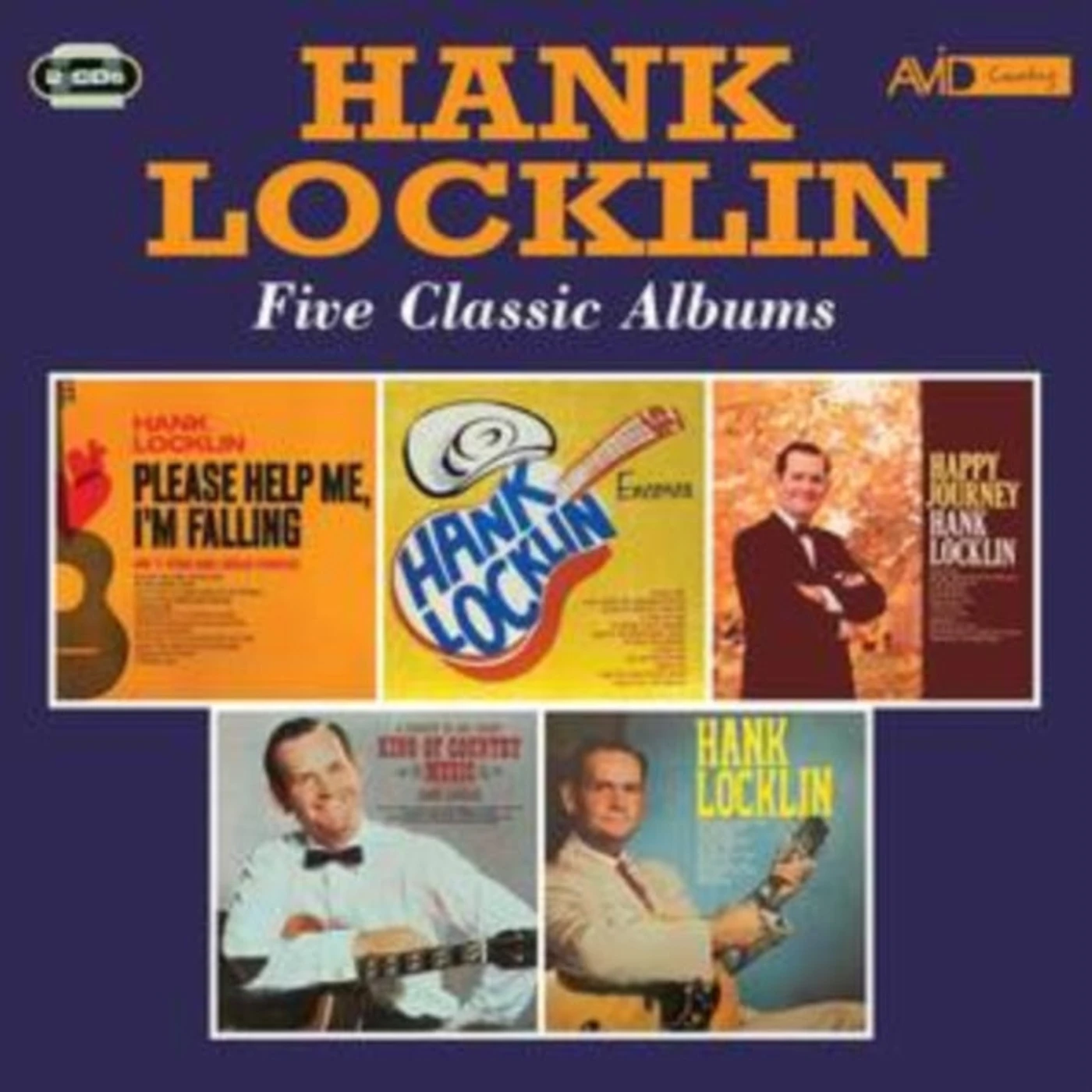 Hank Locklin CD - Five Classic Albums