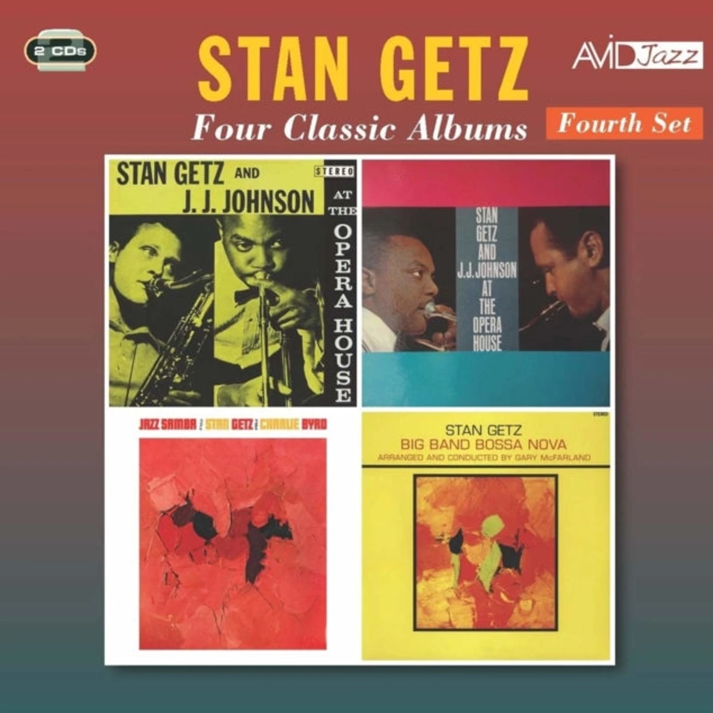 Stan Getz CD - Four Classic Albums