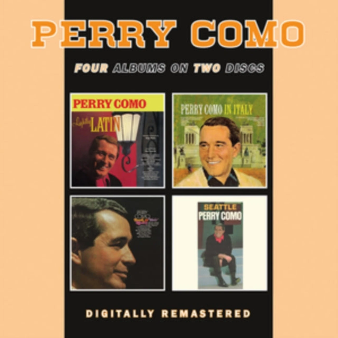 Perry Como CD - Lightly Latin / In Italy / Look To Your Heart / Seattle