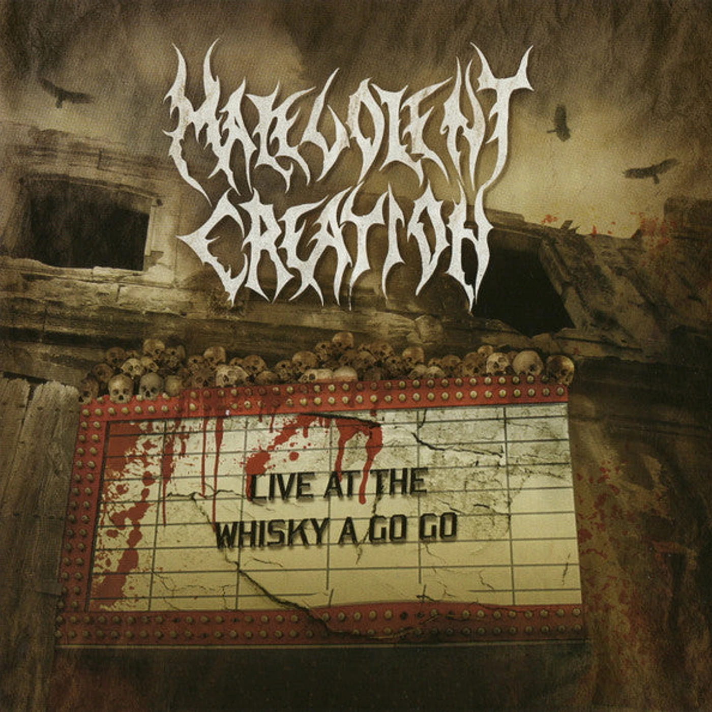Malevolent Creation LP - Live At Whiskey A Go Go (Clear Vinyl)