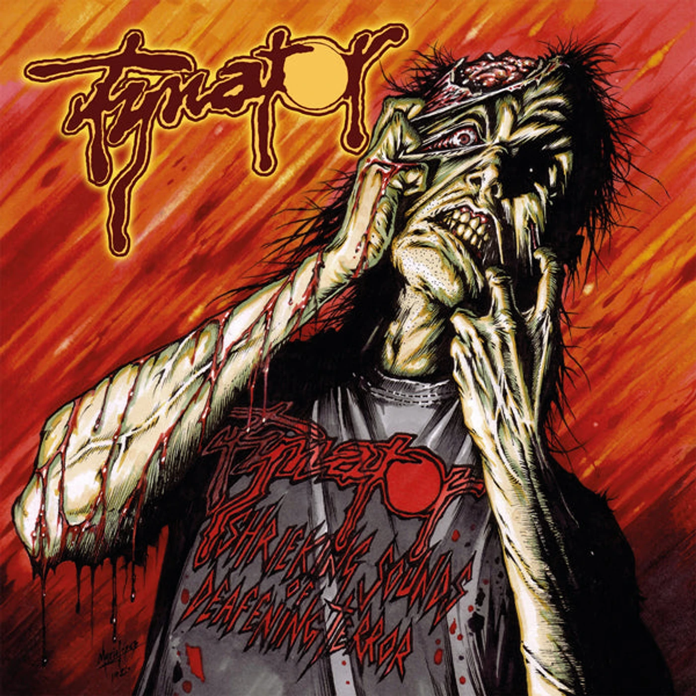 Tynator LP - Shrieking Sounds Of Deafening Terror (Red Vinyl)