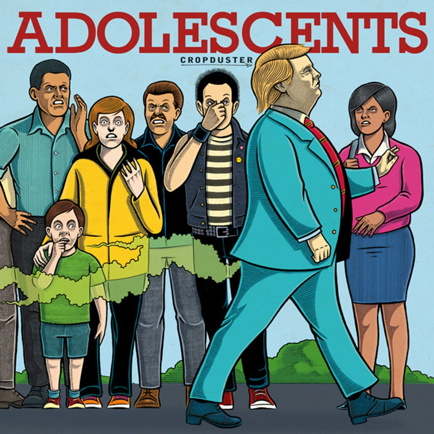 Adolescents LP - Cropduster (Ltd.Gold Vinyl)