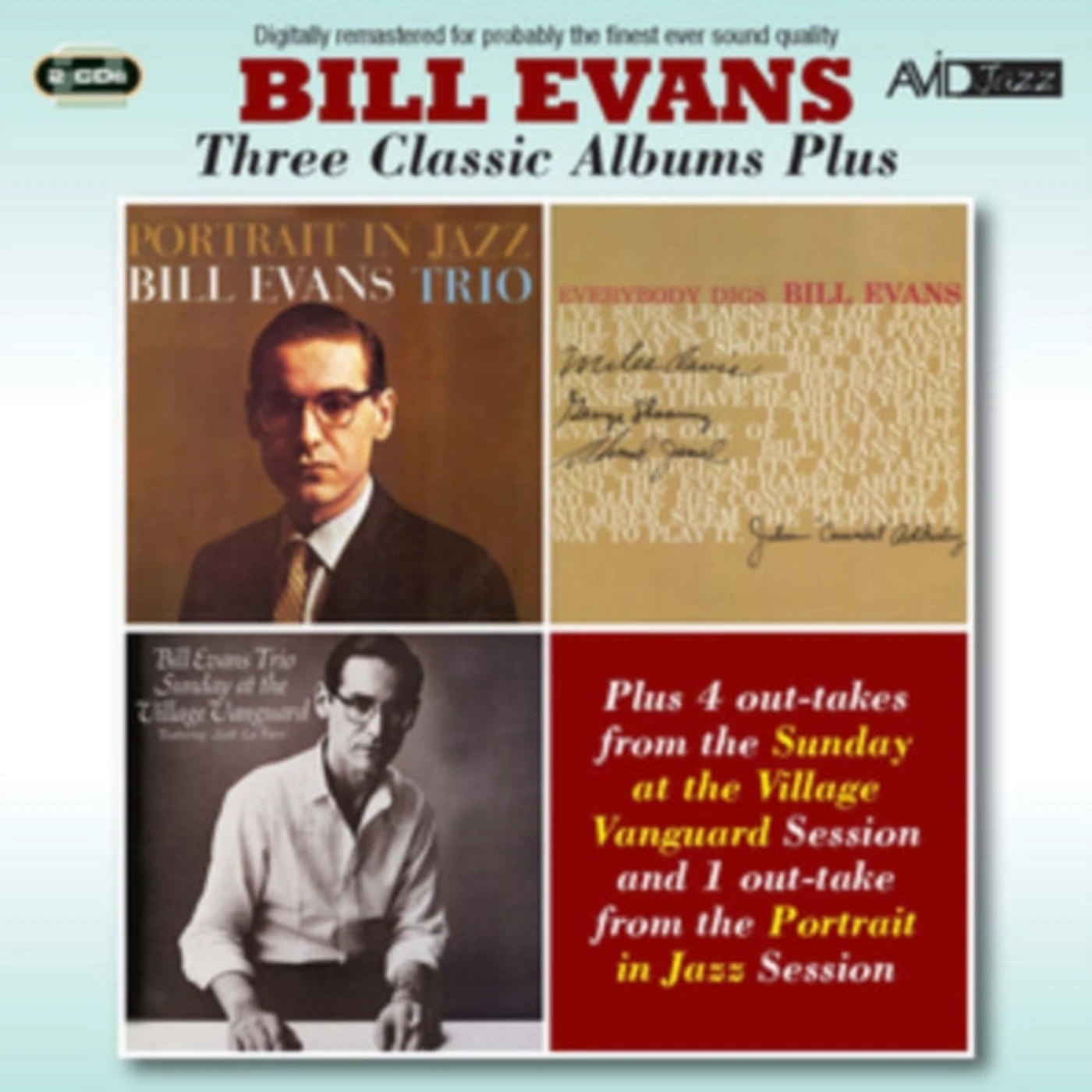 Bill Evans CD - Three Classic Albums