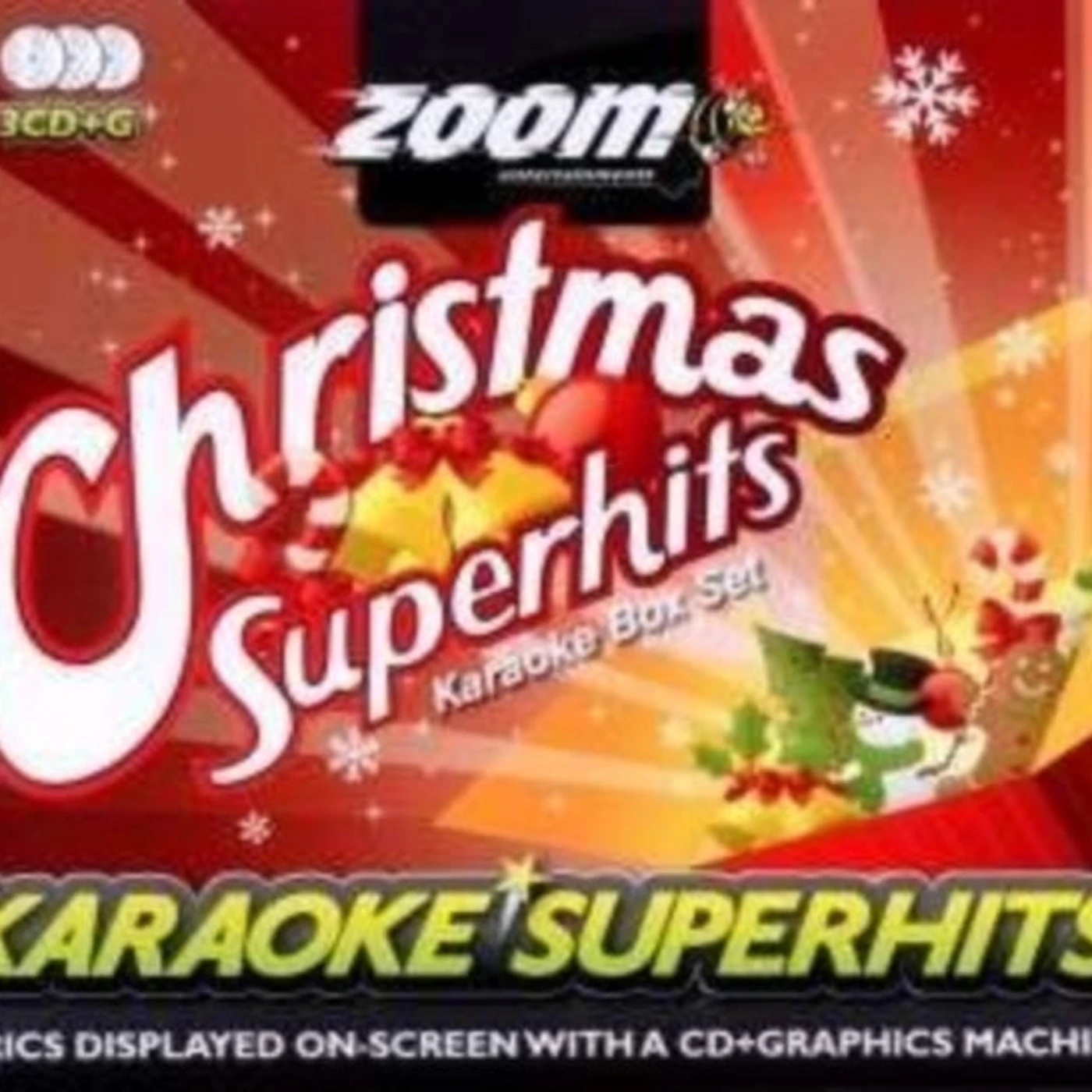 Zoom Karaoke CD - Karaoke Superhits: Christmas Superhits Box Set (Cd+G)
