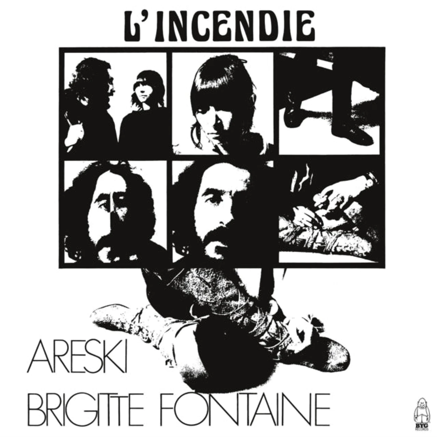 Brigitte Fontaine & Areski LP - Lincendie (White Vinyl)