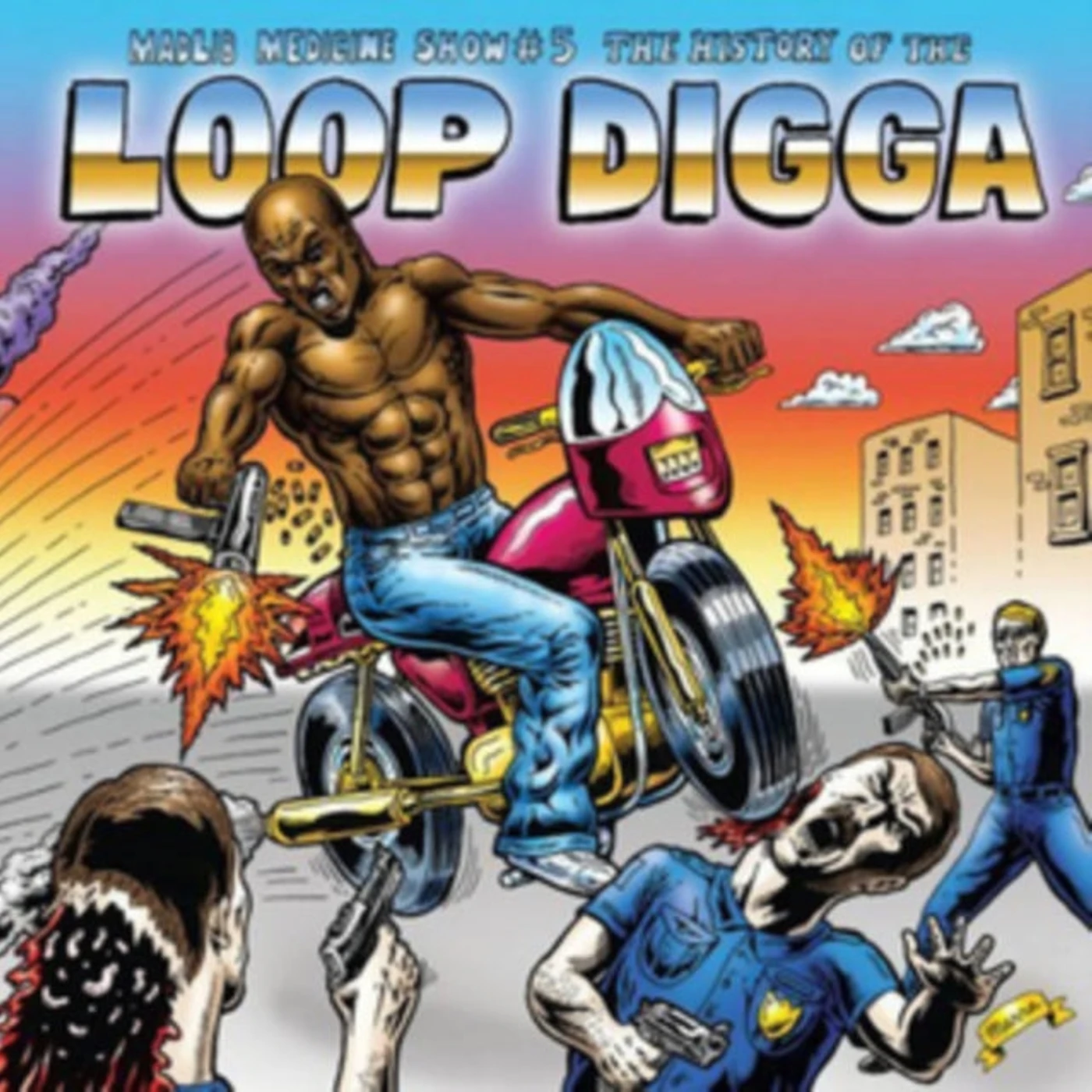 Madlib LP - Medicine Show No. 5 - History Of The Loop Digga 1990-2000 (Sky Blue Vinyl)