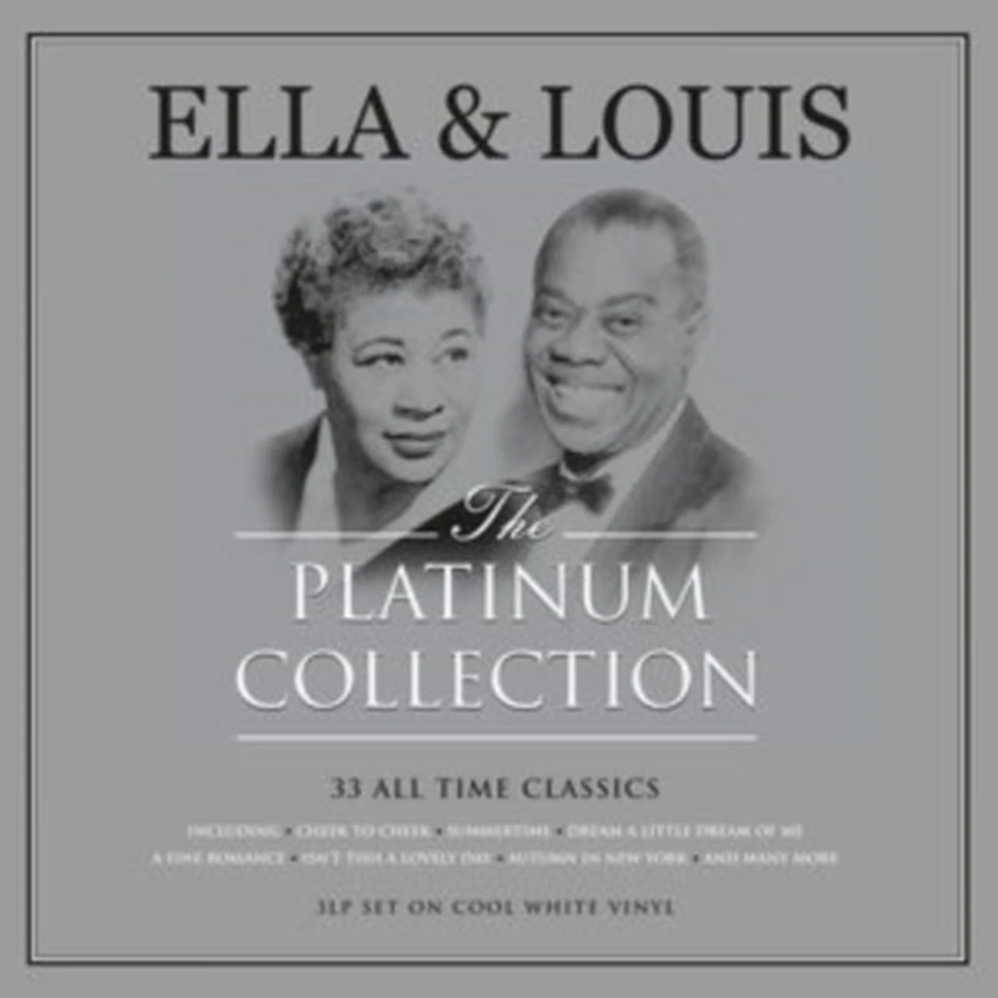  Ella Fitzgerald & Louis Armstrong LP - The Platinum Collection (White Vinyl)