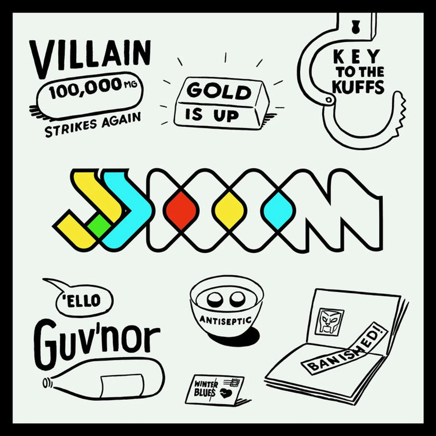 Jj Doom LP - Key To The Kuff (Vinyl)