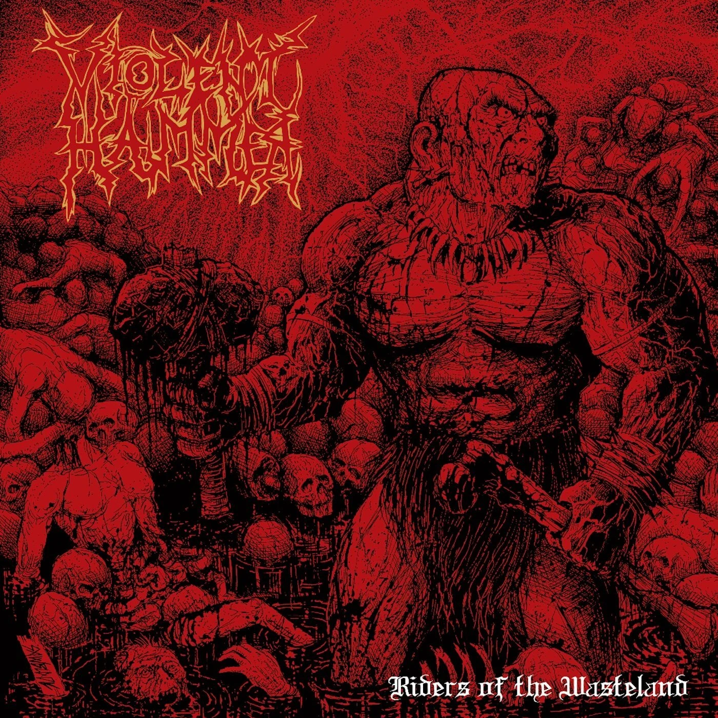 Violent Hammer LP - Riders Of The Wasteland (Vinyl)