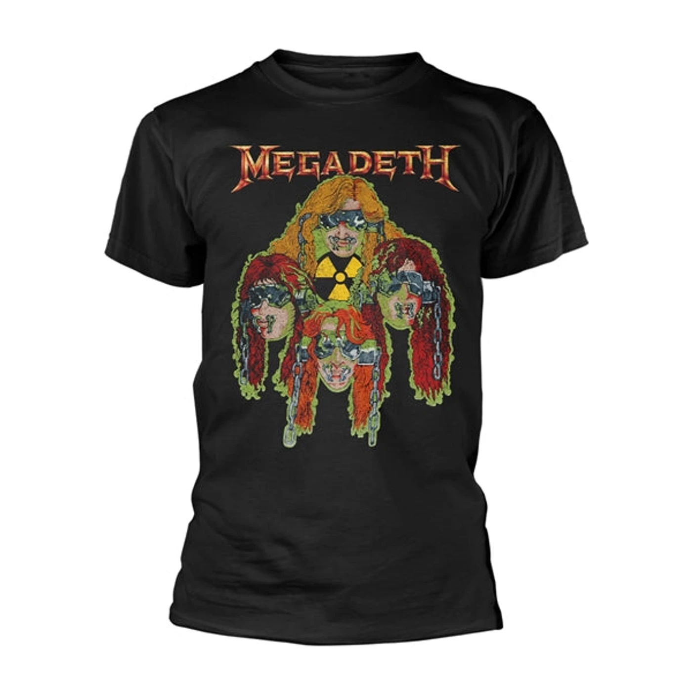 Megadeth T Shirt - Nuclear Glow Heads