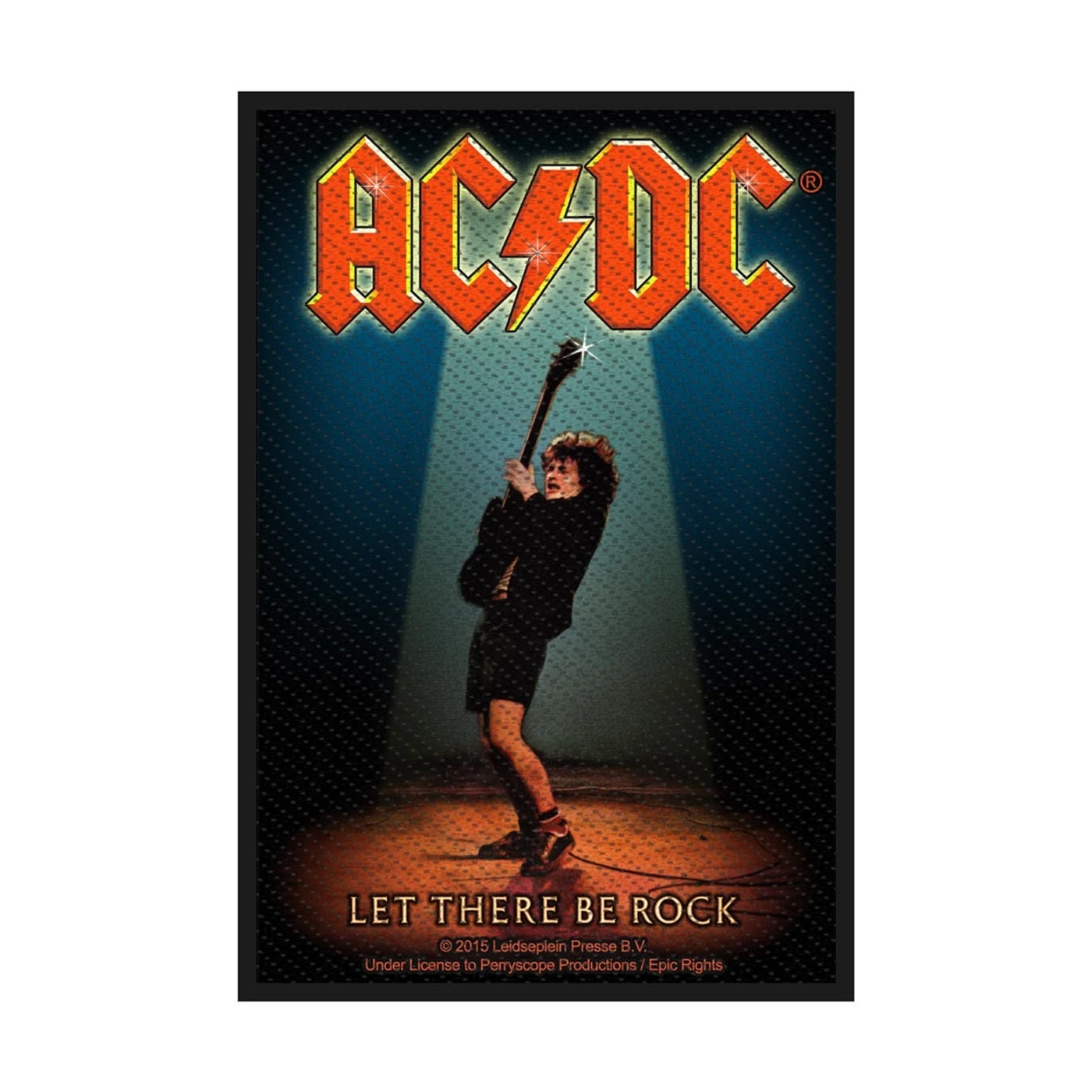 AC/DC Sew-On Patch - Let There Be Rock