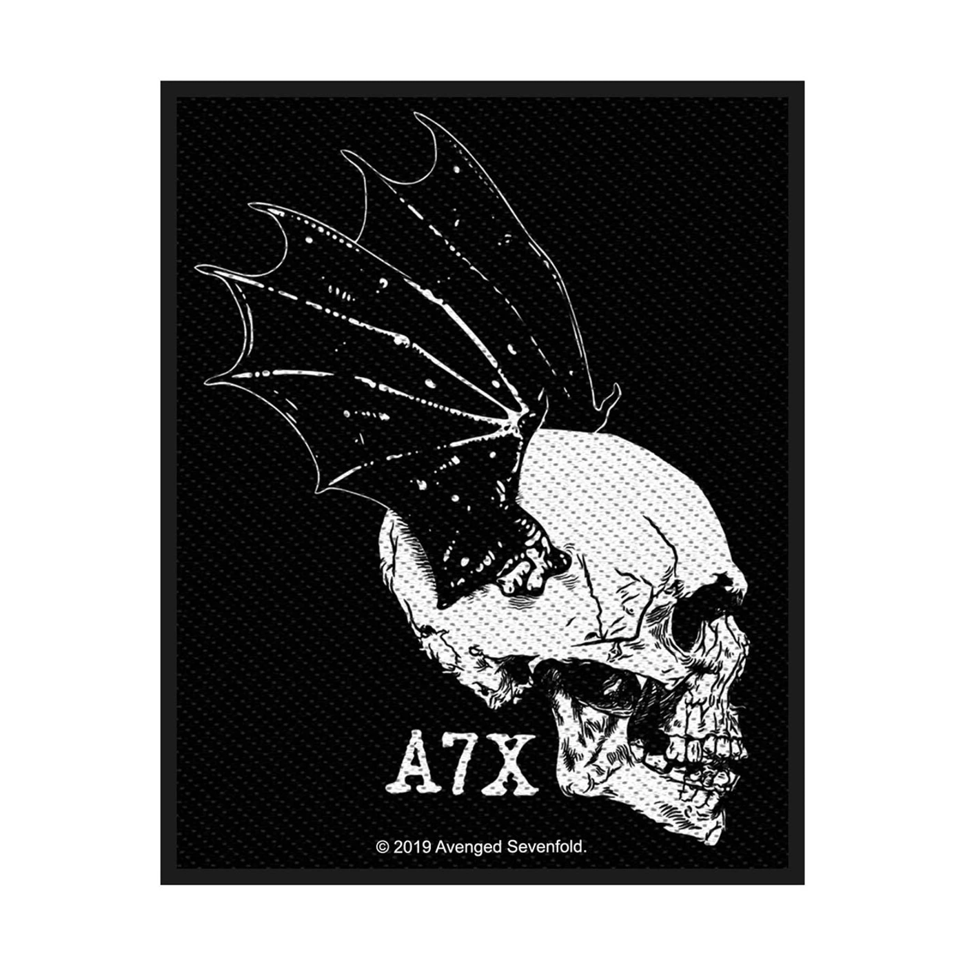 Avenged Sevenfold Sew-On Patch - Skull Profile (Patch)