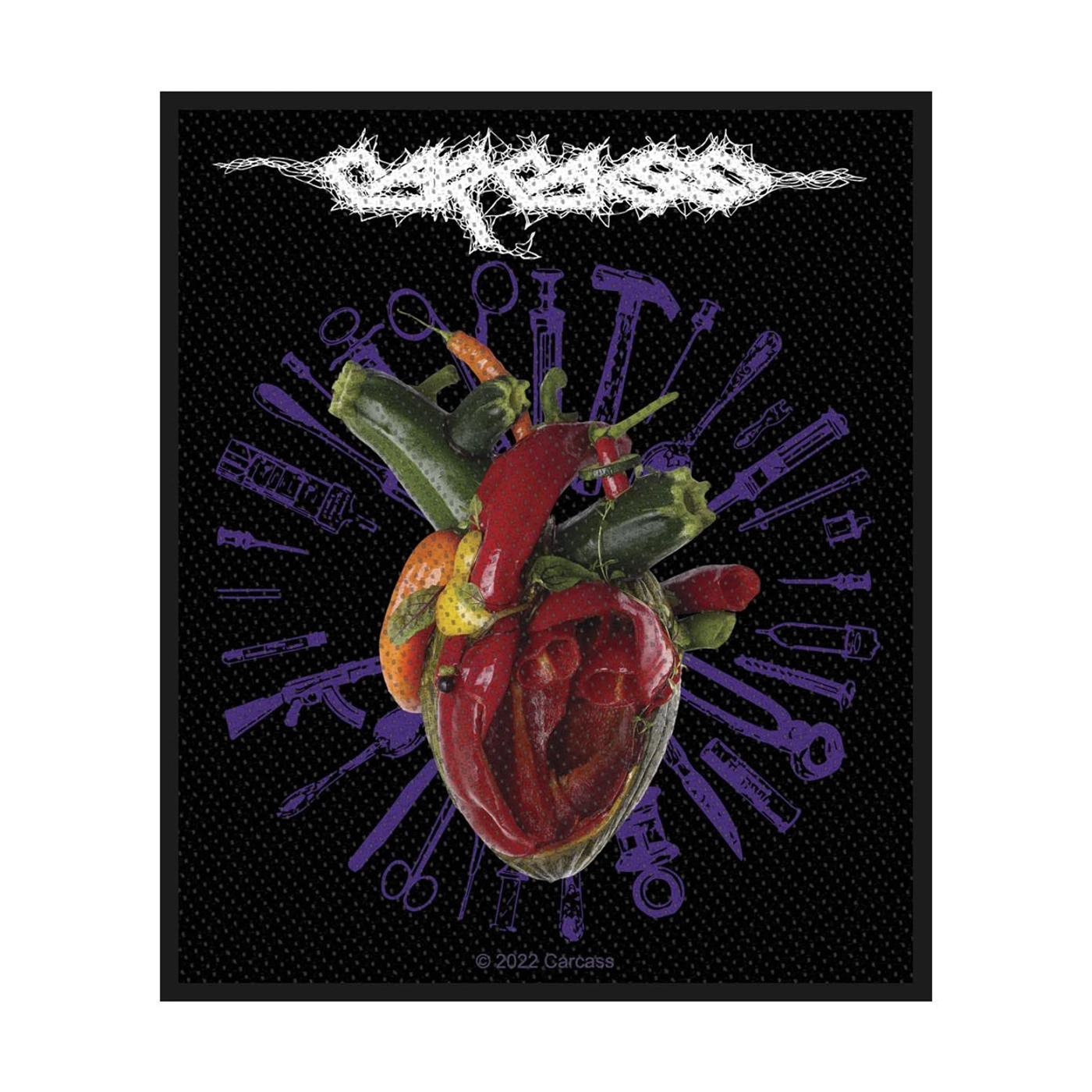 Carcass Sew-On Patch - Torn Arteries (Patch)