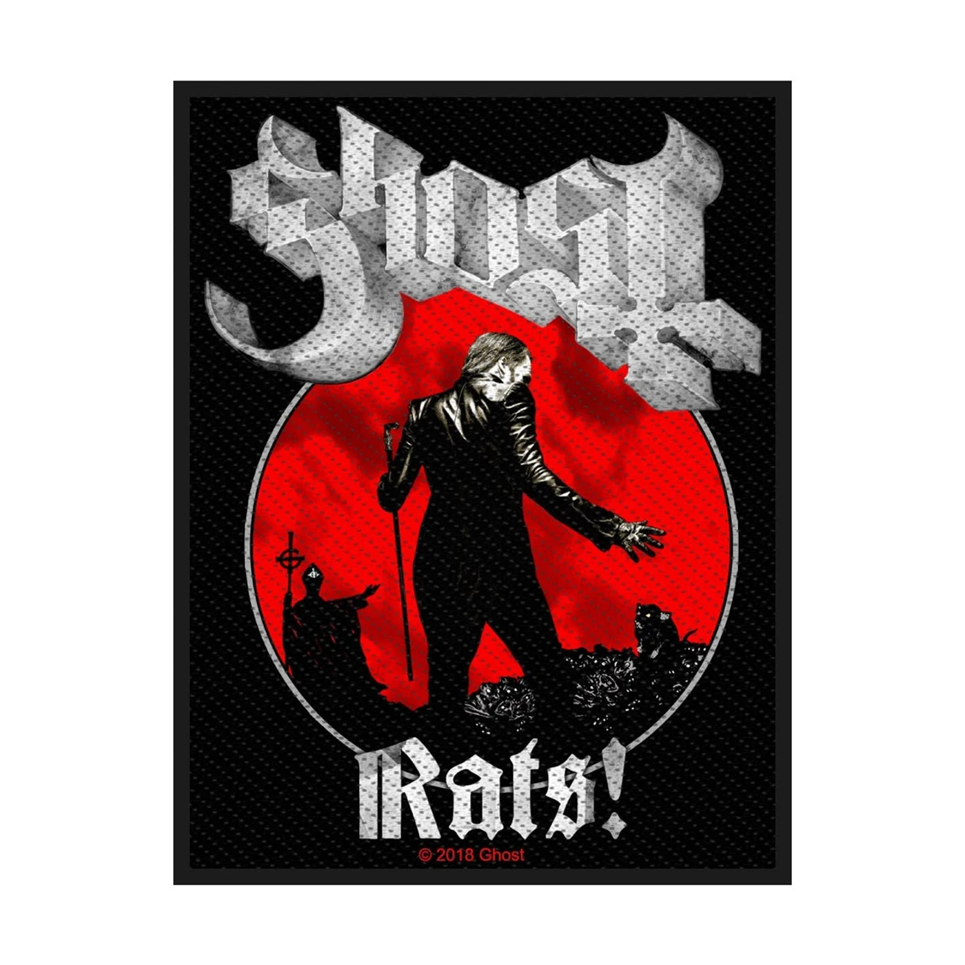 Ghost Sew-On Patch - Rats