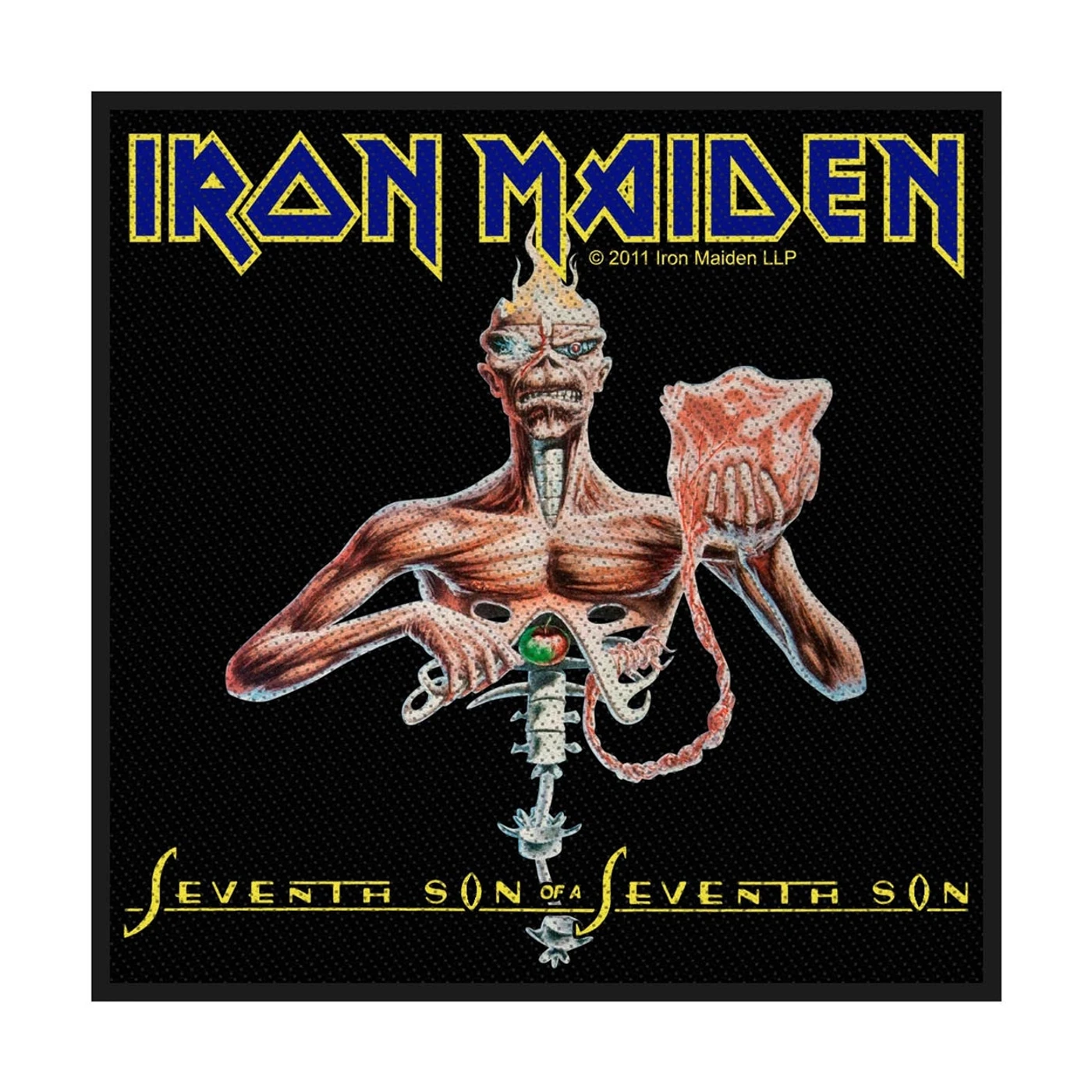Iron Maiden Sew-On Patch - Seventh Son (Packaged)