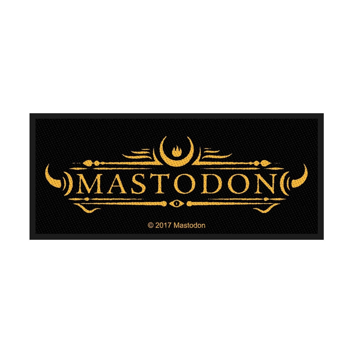 Mastodon Sew-On Patch - Logo
