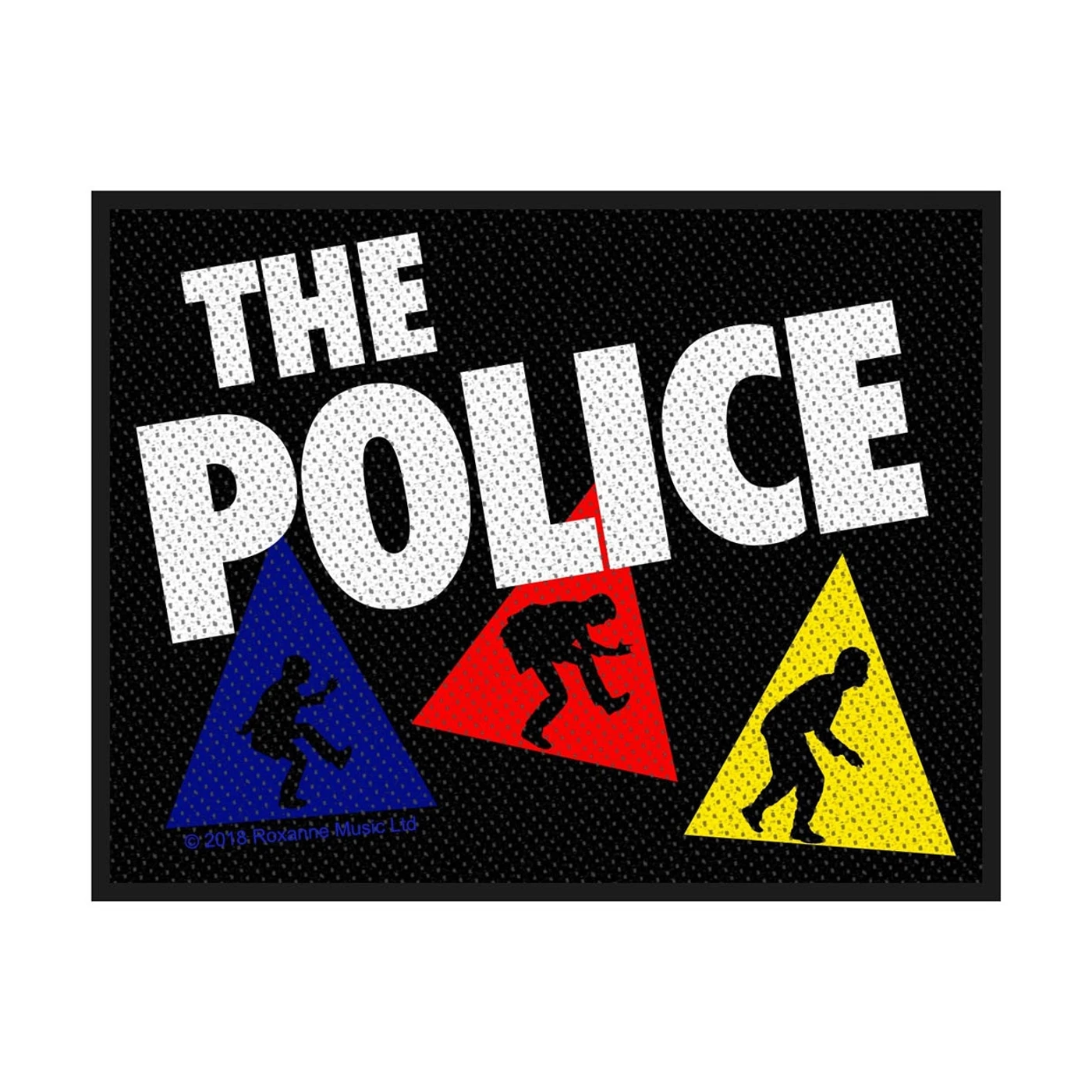 The Police Sew-On Patch - Triangles