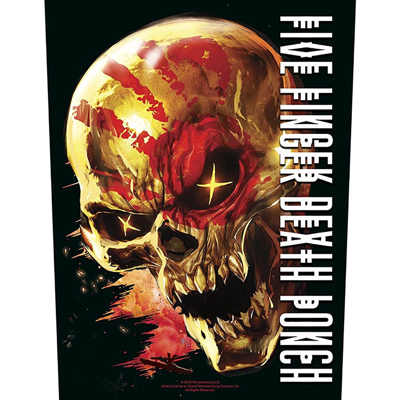 Five Finger Death Punch Back Patch - And Justice For None (Backpatch)