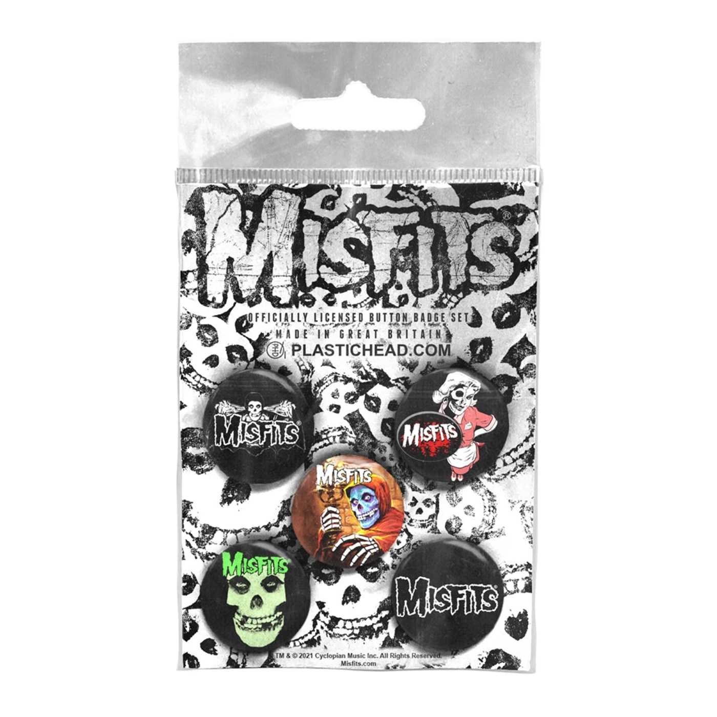 Misfits Badge Pack - Misfits Button Badge Set