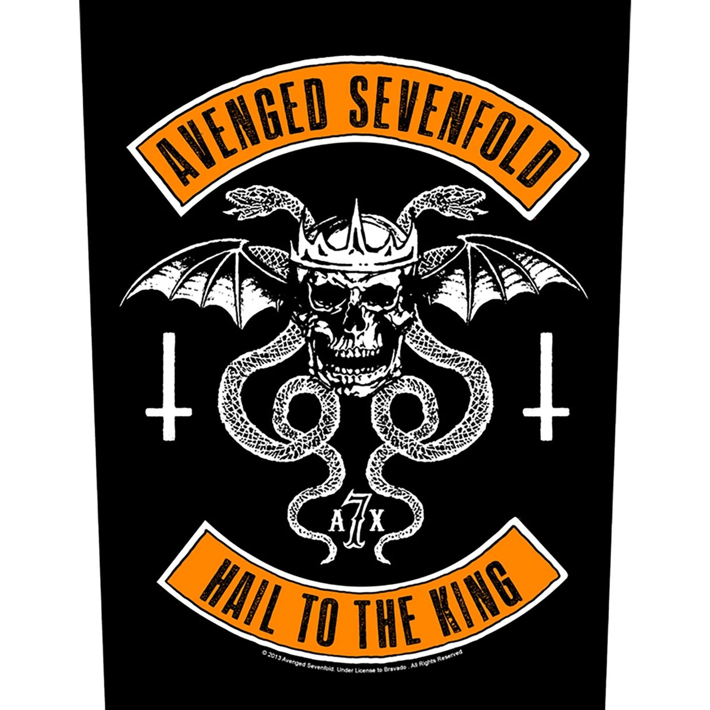 Avenged Sevenfold Back Patch - Biker (Backpatch)