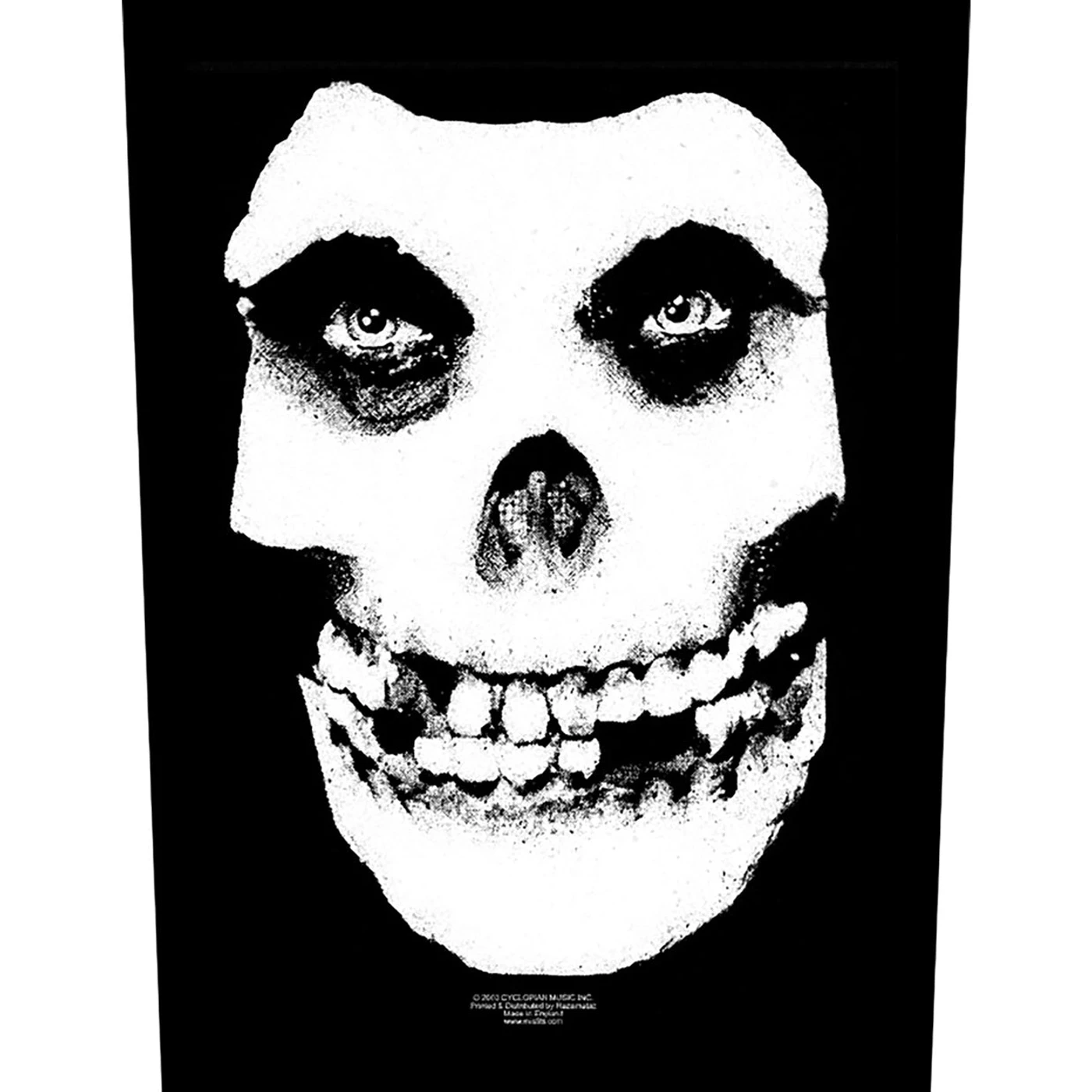 Misfits Back Patch - Face Skull (Backpatch)