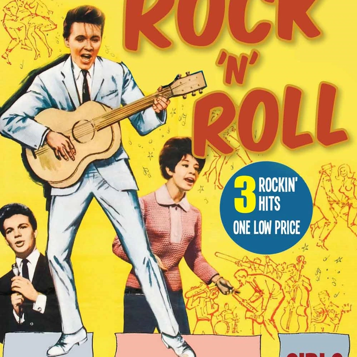 Feature Film DVD - Box Of Rock And Roll (Triple Feature)
