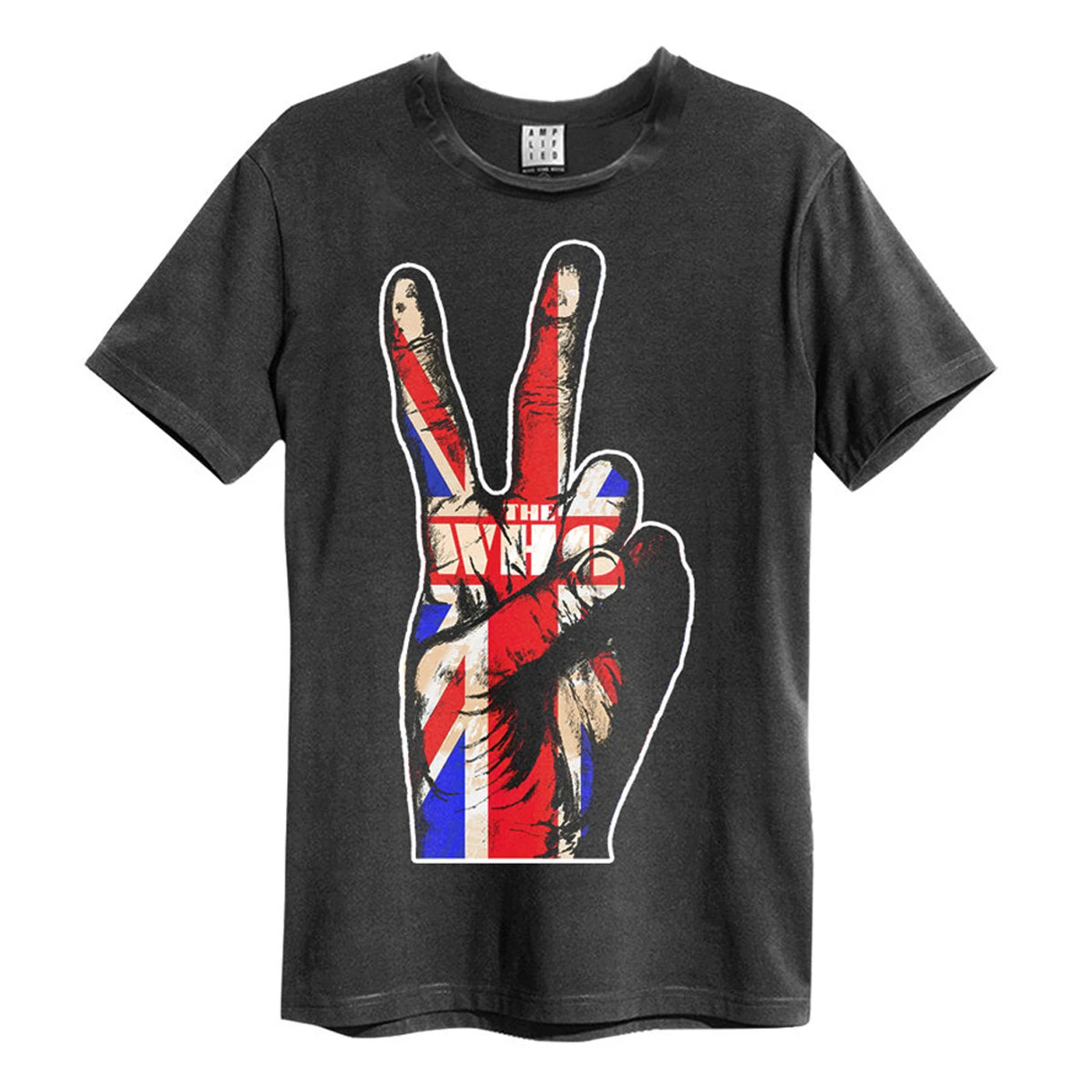 The Who  T Shirt -  Union Jack Hand Amplified Vintage