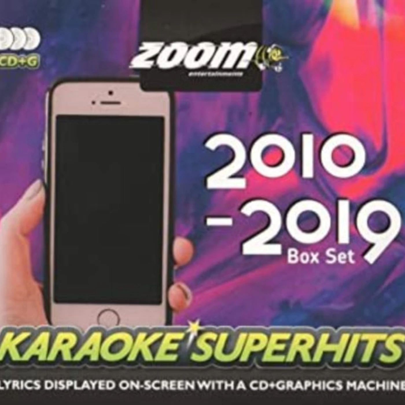 Zoom Karaoke CD - Karaoke Superhits: 2010-2019 Box Set (Cd+G)