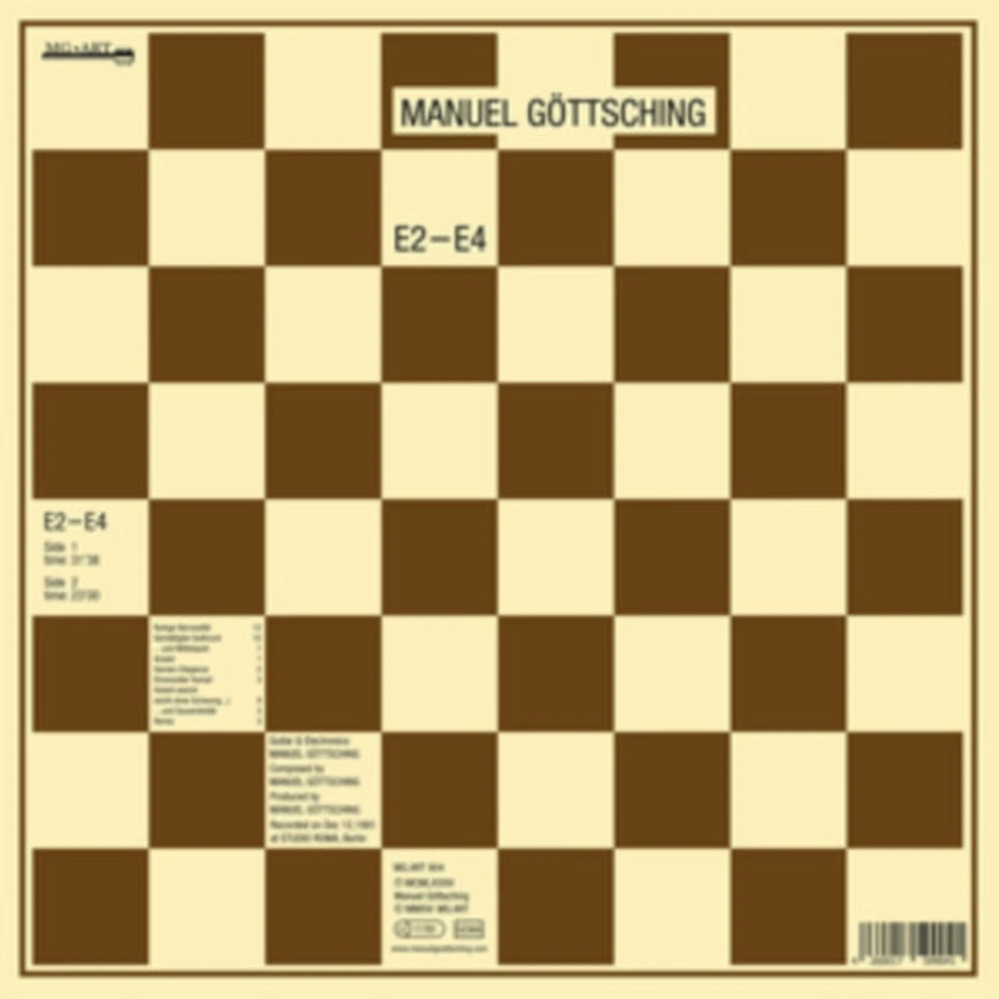 Manuel Göttsching LP - E2-E4 (Vinyl)