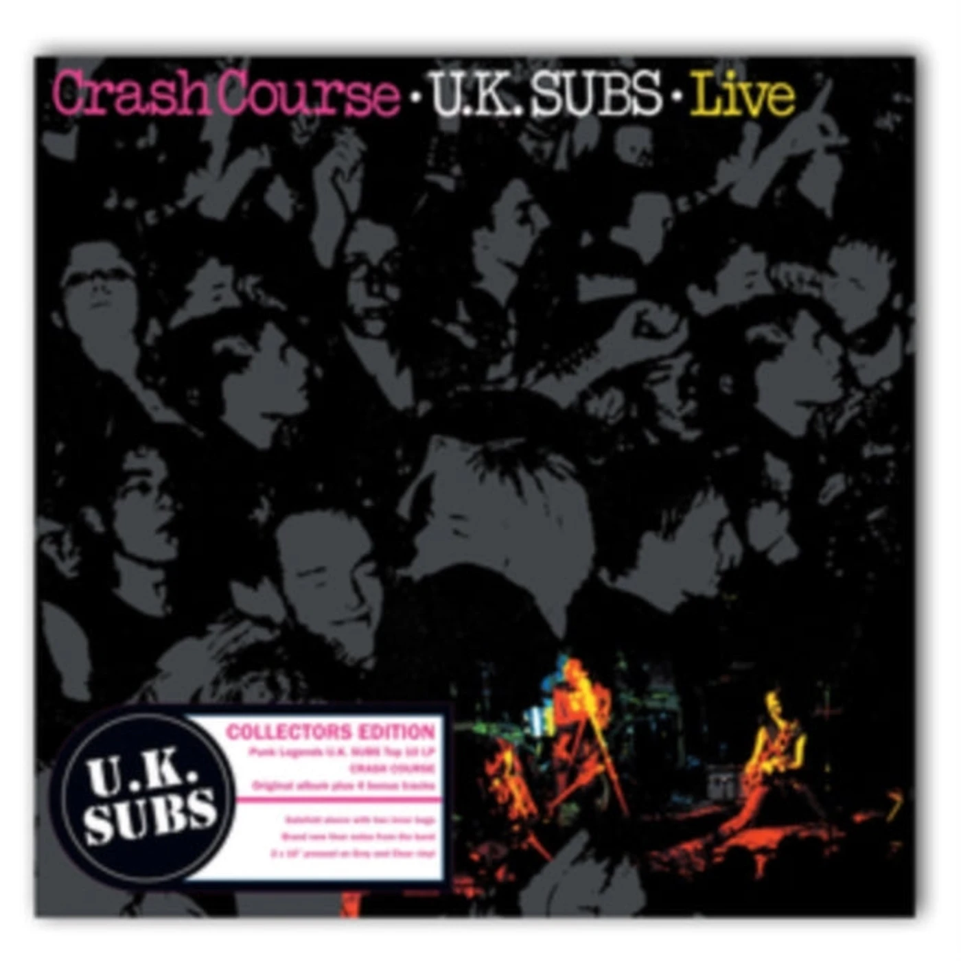 U.K. Subs LP - Crash Course - Live (Vinyl)