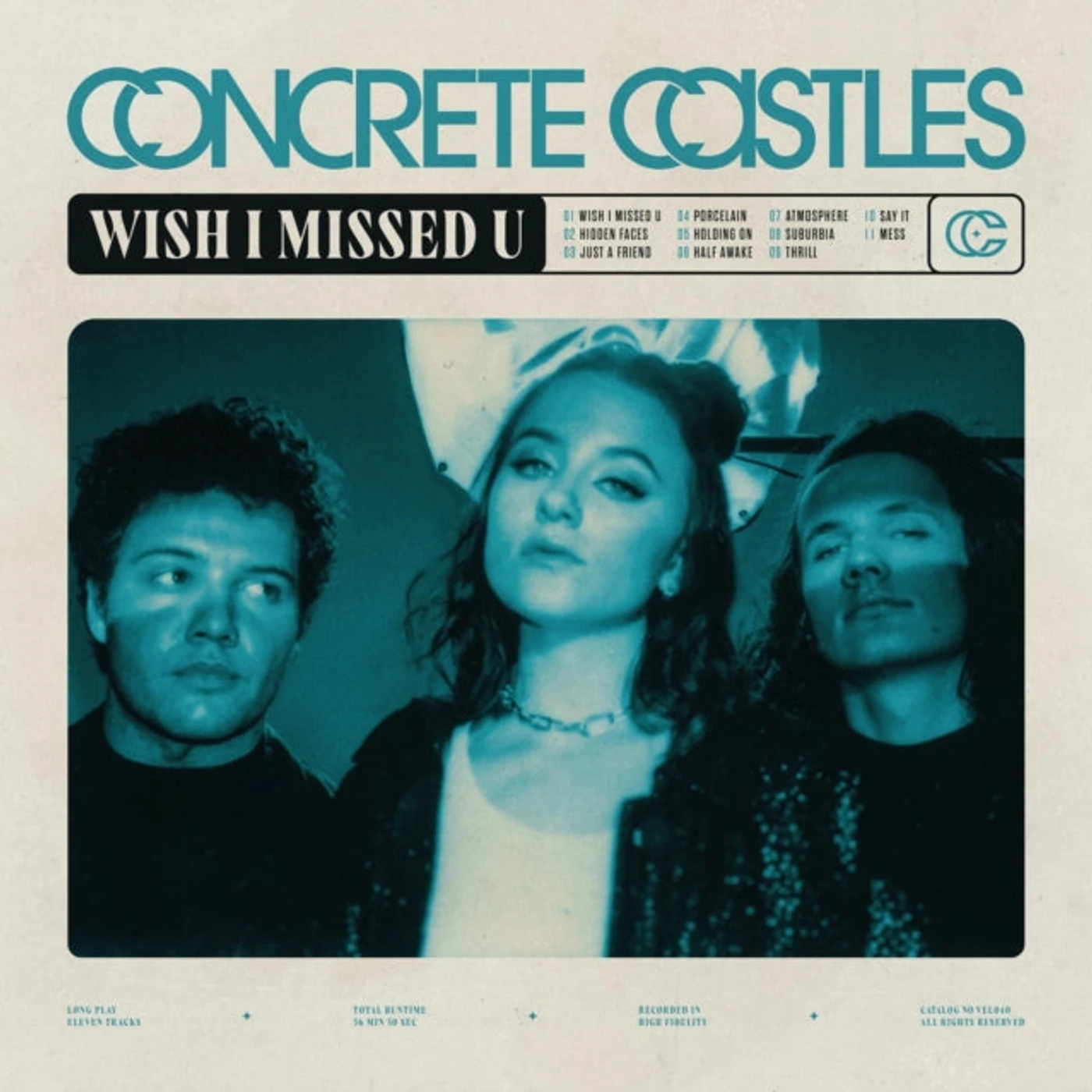 Concrete Castles LP - Wish I Missed U (Vinyl)