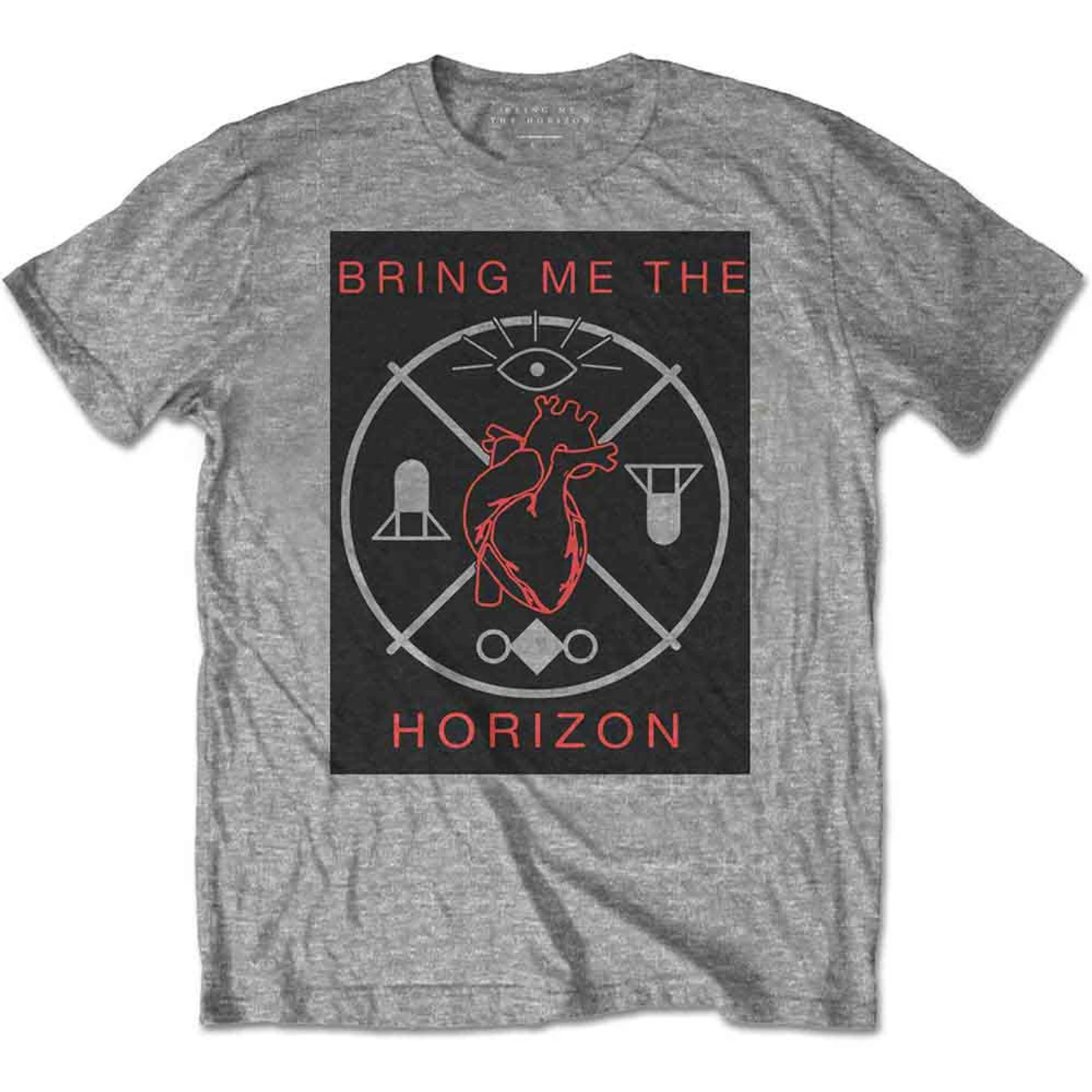 Bring Me The Horizon T Shirt - Heart & Symbols