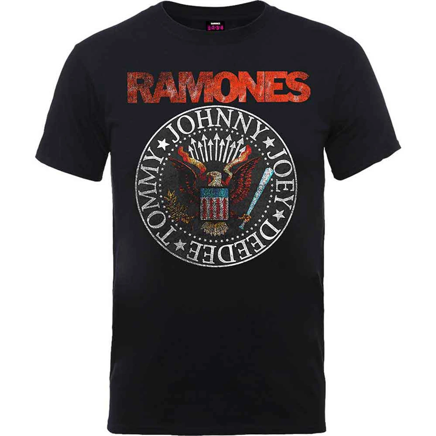 Ramones T Shirt - Vtge Eagle Seal