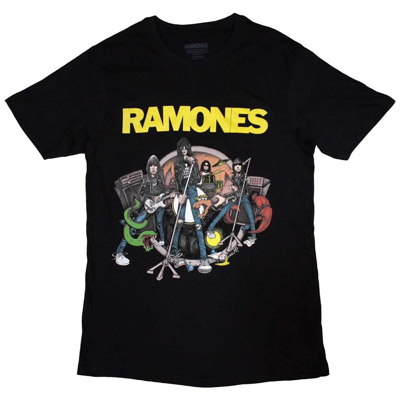 Ramones T Shirt - Cartoon Band