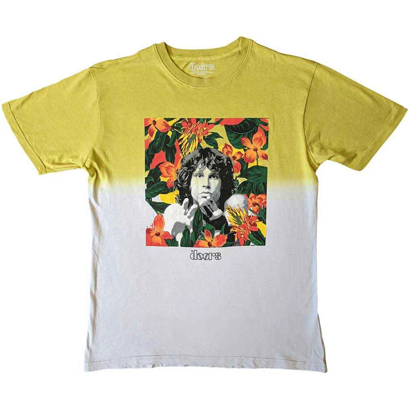 The Doors T Shirt - Floral Square