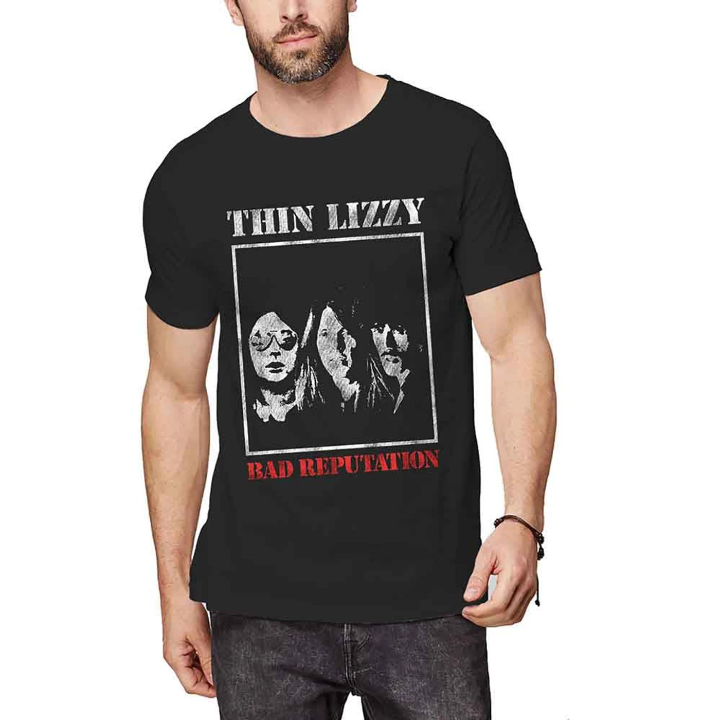 Thin Lizzy T Shirt - Bad Reputation