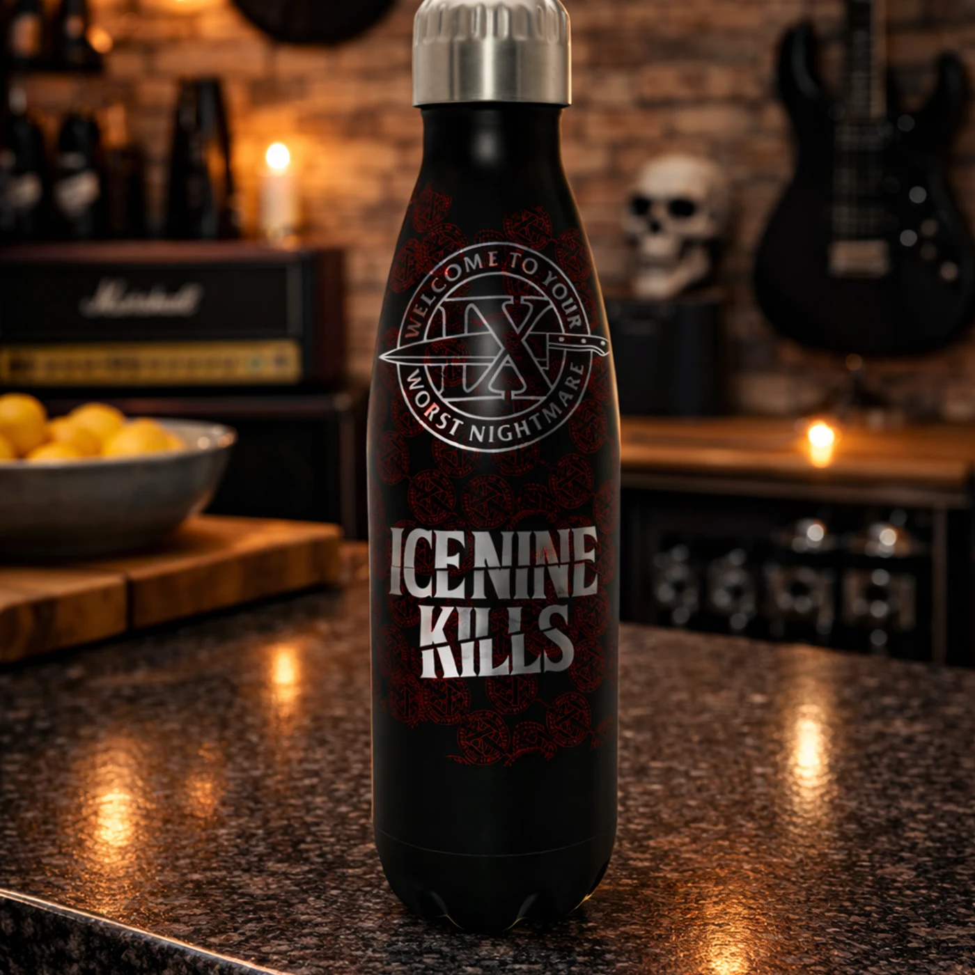 Rocksax Ice Nine Kills Bottle - Welcome Nightmare