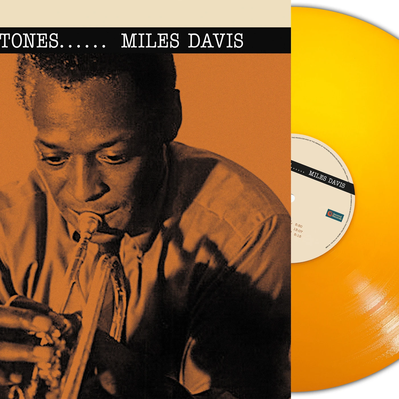 Miles Davis LP - Milestones (Orange Vinyl)