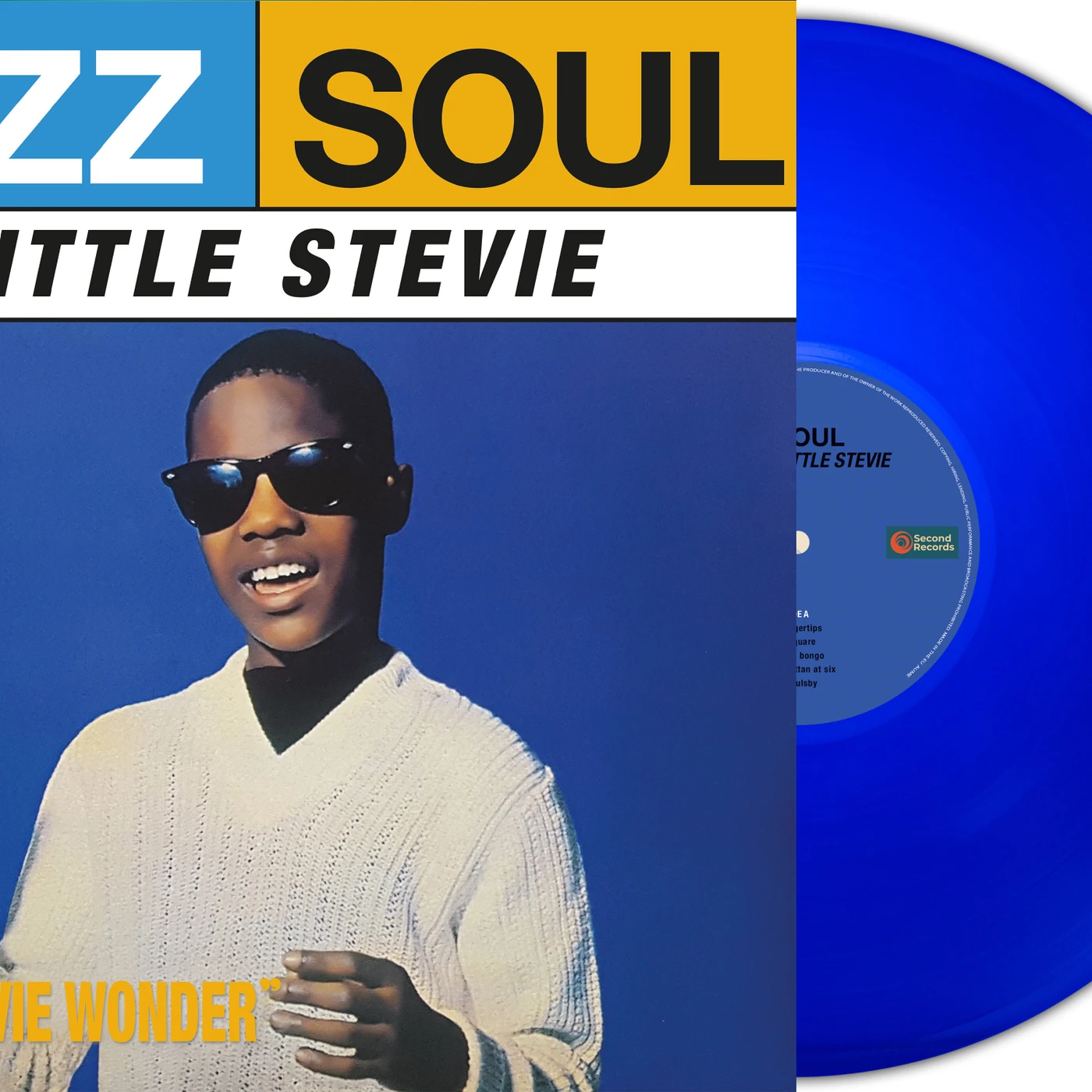 Stevie Wonder LP - The Jazz Soul Of Little Stevie (Blue Vinyl)