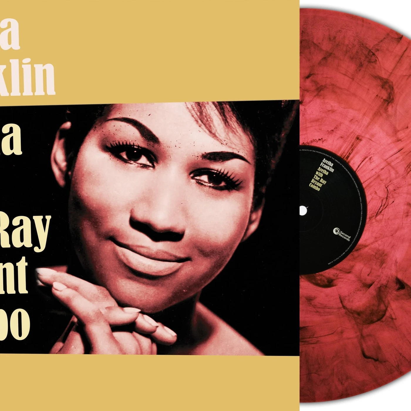 Aretha Franklin LP - Aretha (Orange Marble Vinyl)