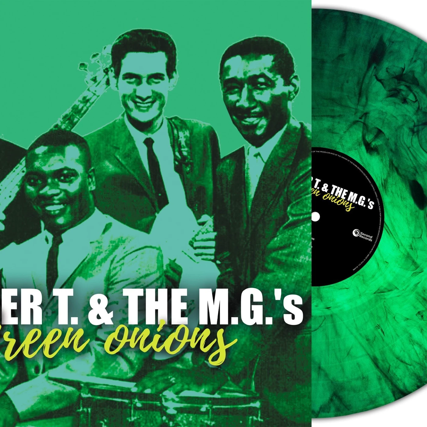 Booker T. & the M.G.'s LP - Green Onions (Green Marble Vinyl)
