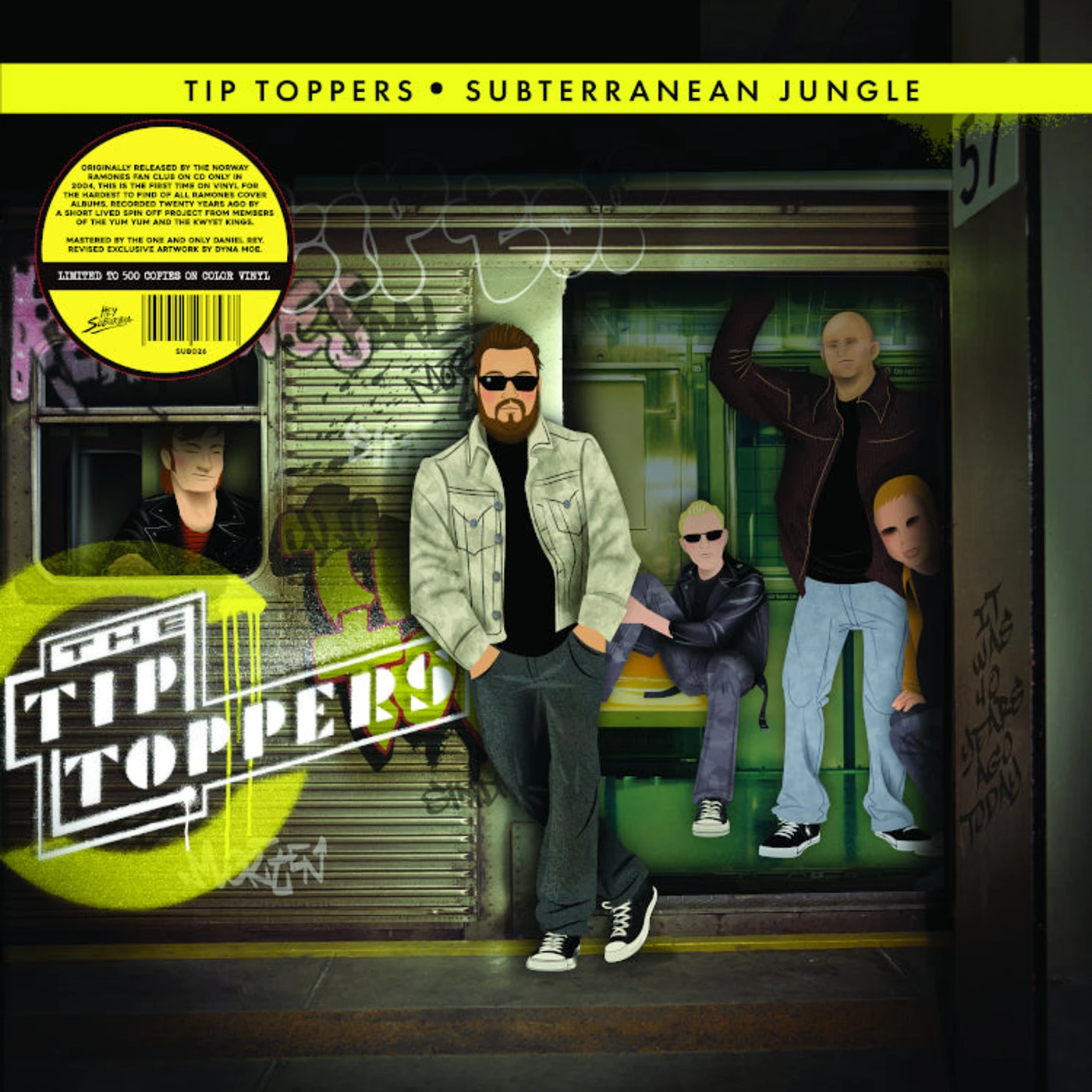 Tip Toppers LP - Subterranean Jungle (Coloured Vinyl)