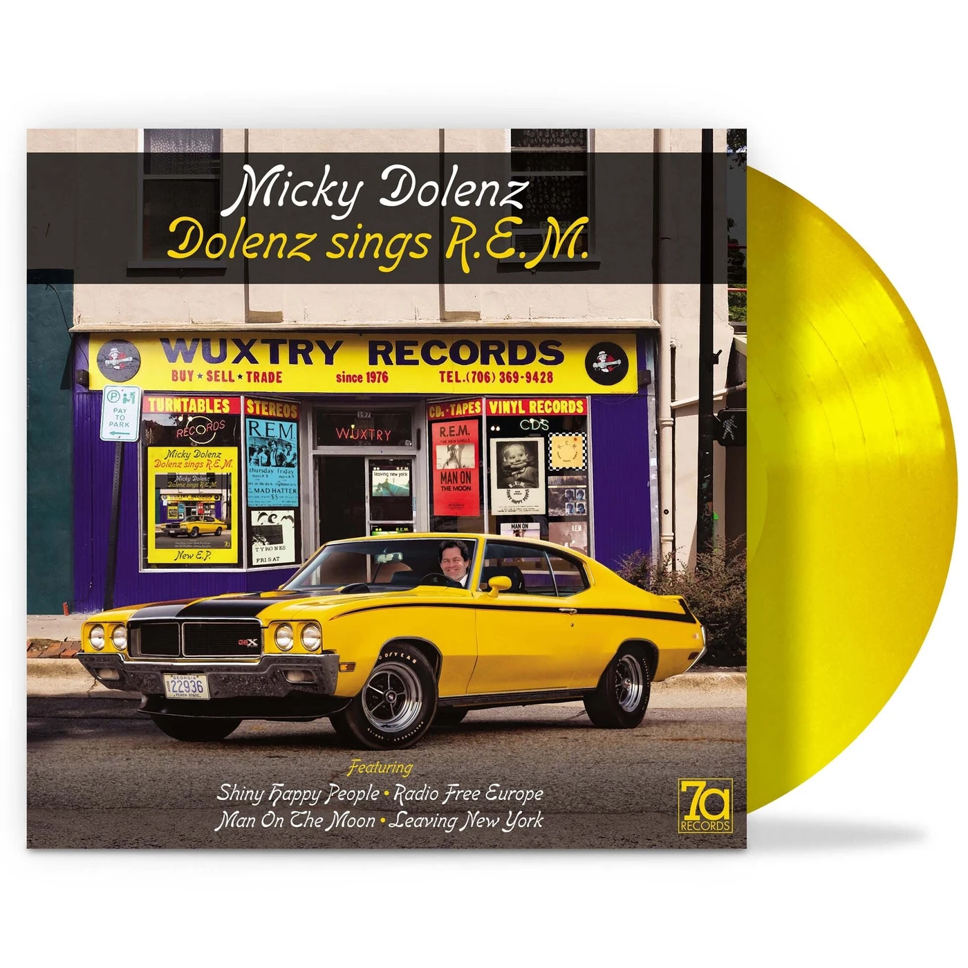 Micky Dolenz LP - Dolenz Sings R.E.M (Yellow Vinyl)