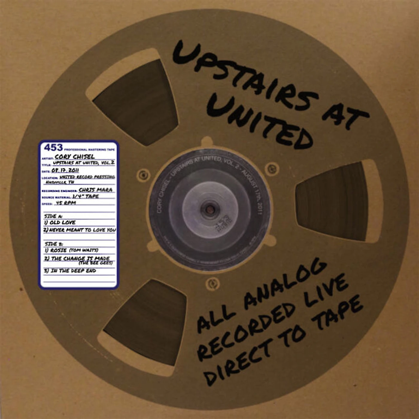 Cory Chisel LP - Upstairs At United Vol. 2 (Vinyl)