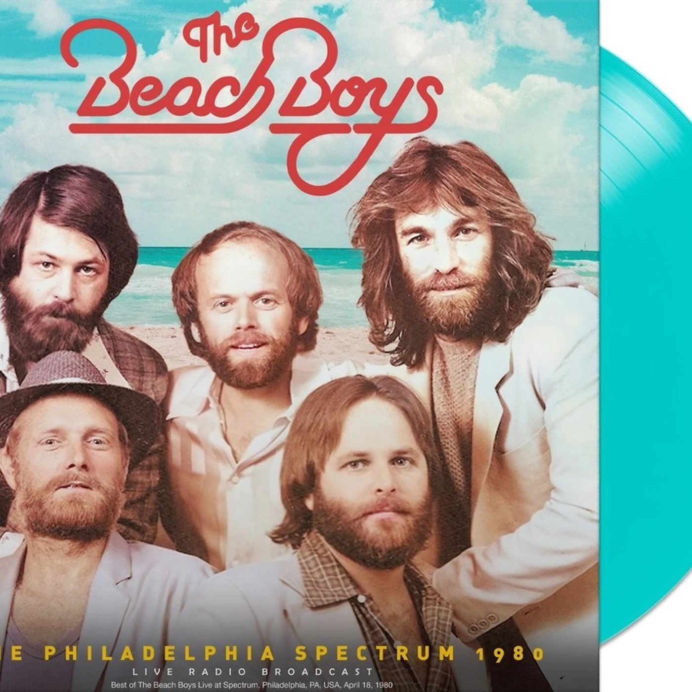 The Beach Boys LP - The Philadelphia Spectrum 1980 (Turquoise Vinyl)