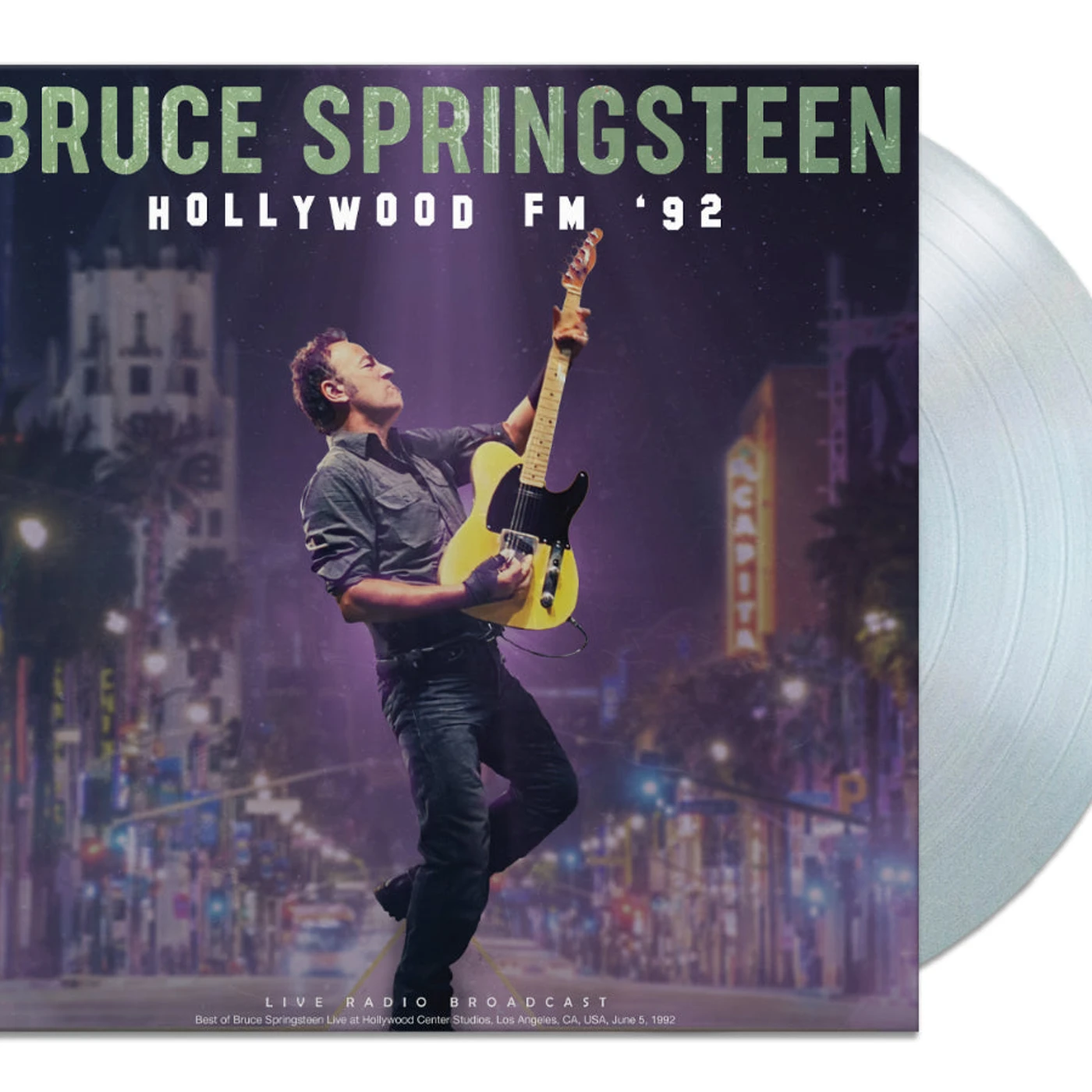 Bruce Springsteen LP - Hollywood Fm '92 (Crystal Vinyl)